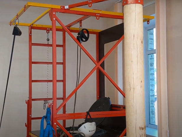 г. Екатеринбург. Тренажерный комплекс "АЛЬПИНИСТ" установлен в учебном центре НЧОУ ДПО «УЭЦ СТРОИТЕЛЬ»