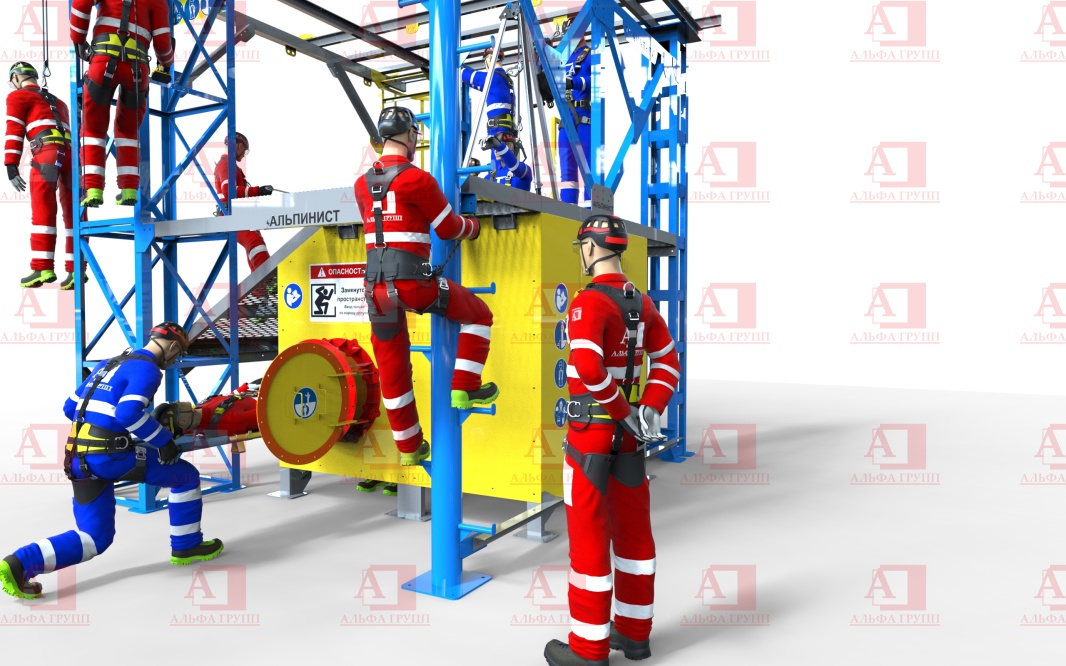 Учебно-тренировочный комплекс "Альпинист-01-02-1"