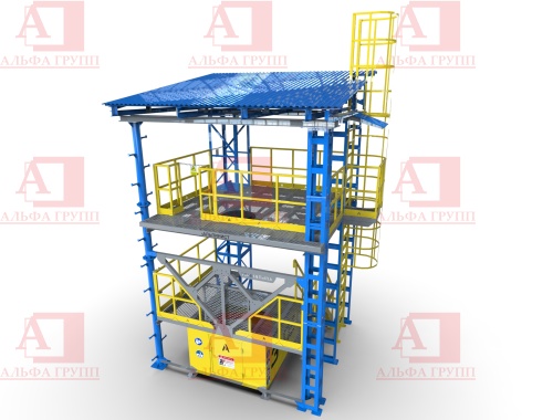 Учебно-тренировочный полигон (комплекс)  Альпинист-03-05-2. Учебно-тренировочный полигон (комплекс)  Альпинист-03-05-2.